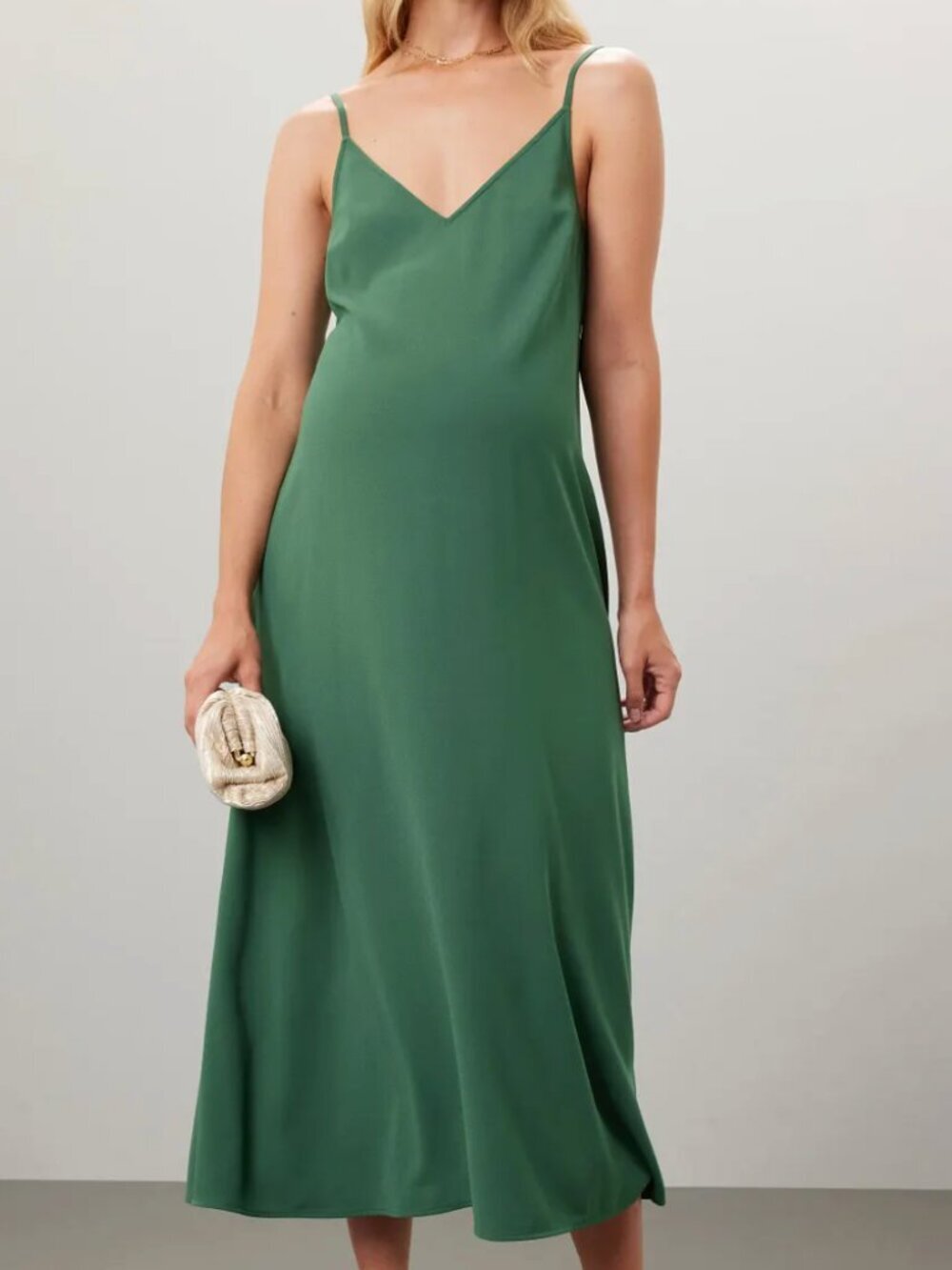 Emilia George Victoria Maternity Slip Dress size large